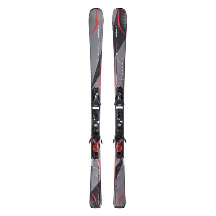 Elan Men's Amphibio 76 All Mountain Skis with EL 10.0 Black/Green Bindings '15