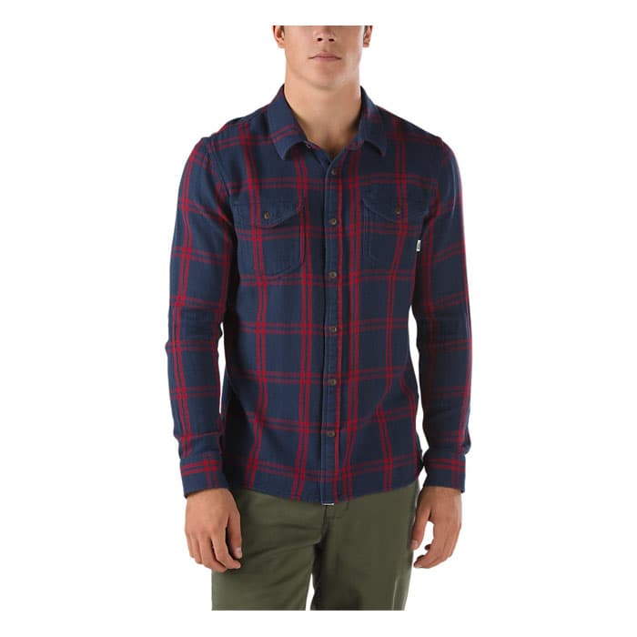 vans flannel shirt mens