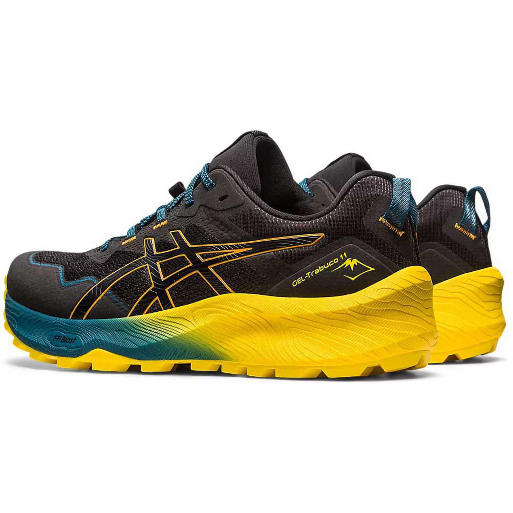 Men's GEL-TRABUCO 11, Black/Sandstorm, Running Shoes
