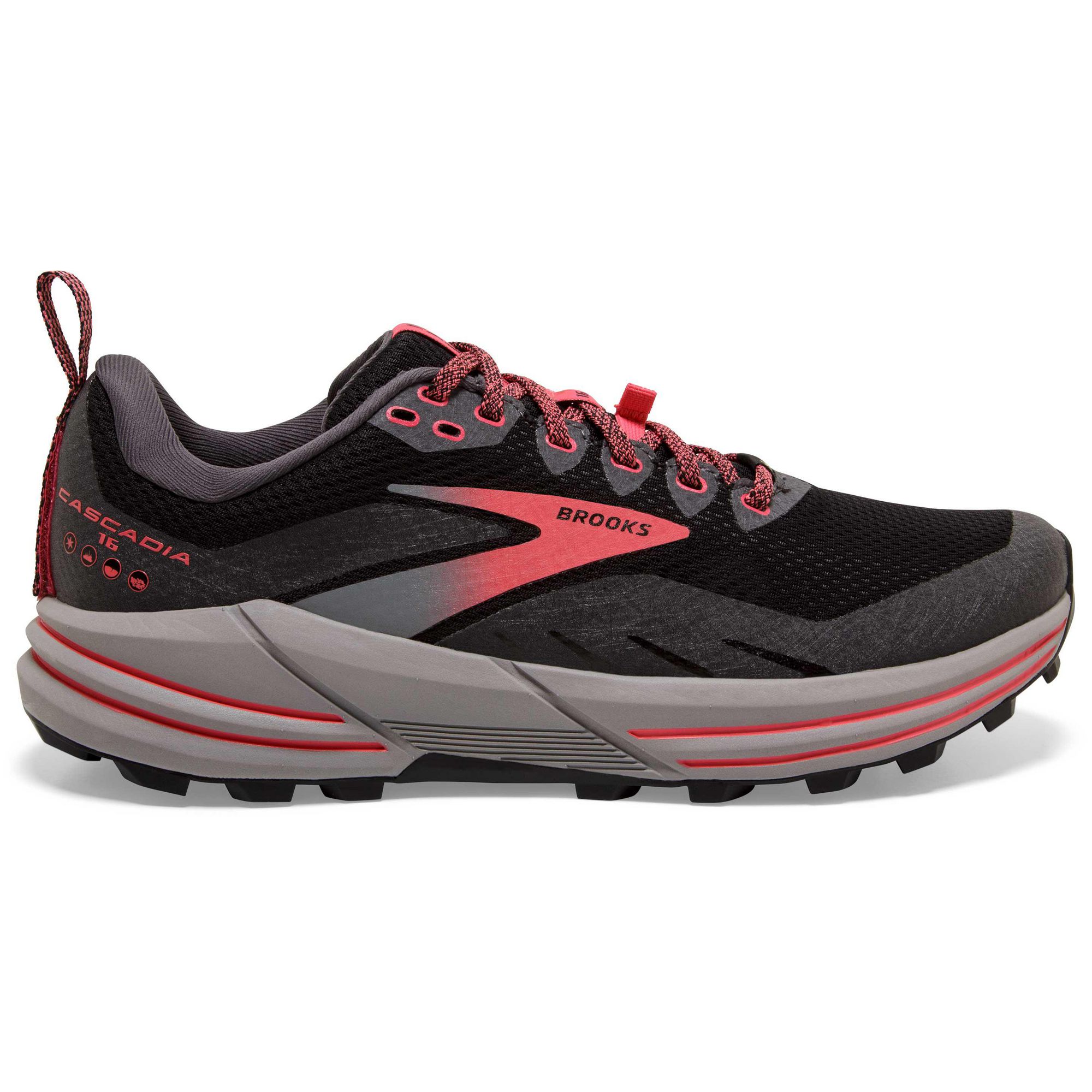 Brooks Women s Cascadia 16 GTX Lace Up Gym Running Shoes