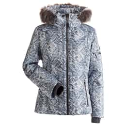 Nils Women's Cervinia Print Faux Fur Ski Jacket