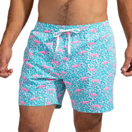 Chubbies Men's The Domingos Are For Flamingos 5.5" Swim Trunks