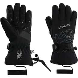 Sypder Boys' Overweb Gloves