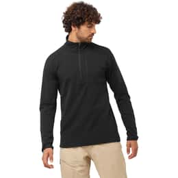 Salomon Men's Essential Lightwarm Half Zip Pullover