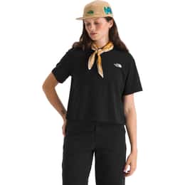 The North Face Women's Evolution Simple Dome Cropped Relaxed Short Sleeve T-Shirt