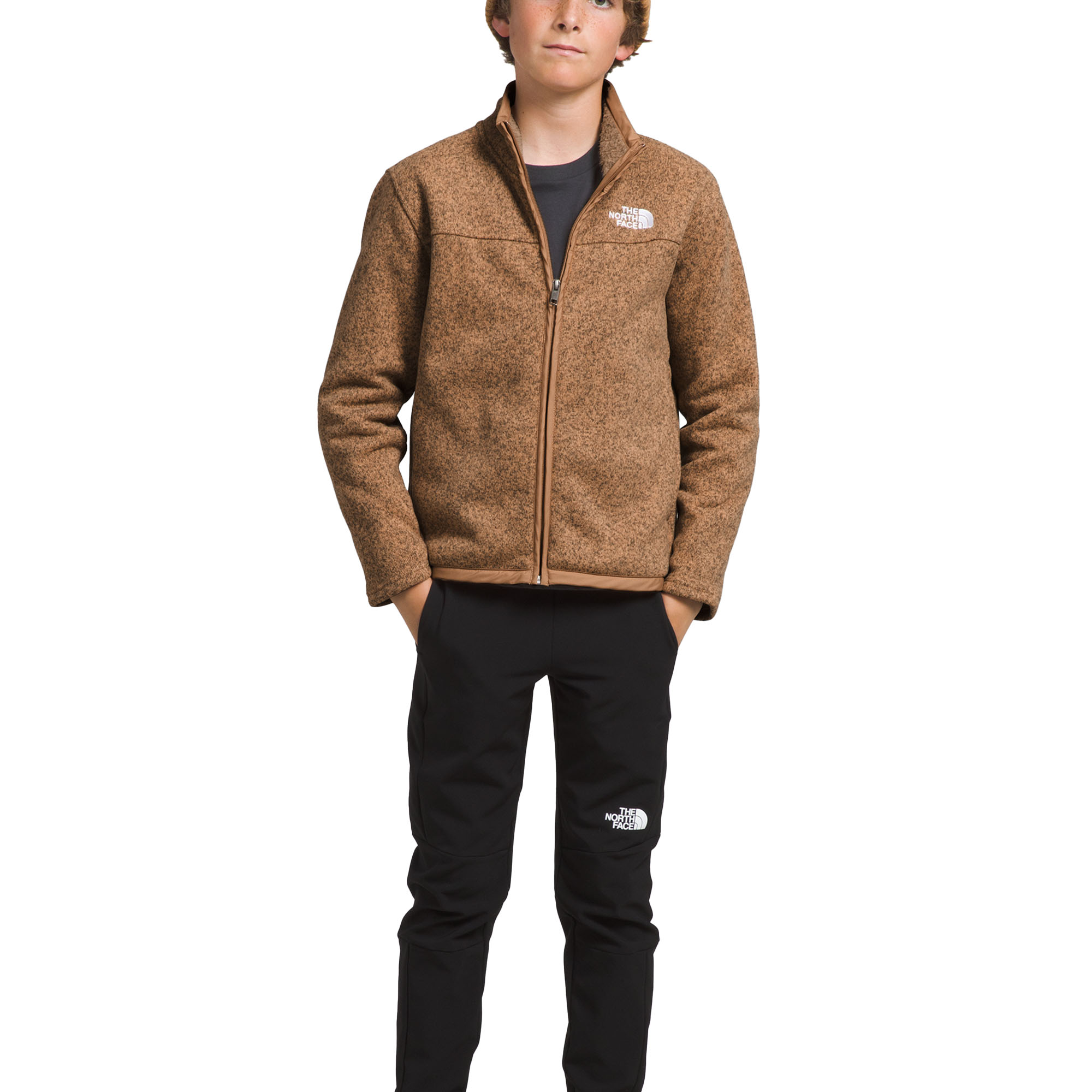 The North Face Boys' Fleece Full Zip Sweater -  00196573257061