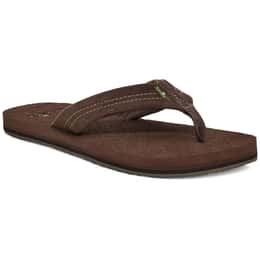 Sanuk Men's Beer Cozy Stacker Suede Casual Sandals