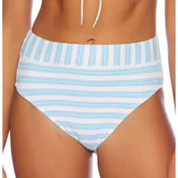 Splendid Women's Horizon Line High Leg Bikini Bottoms