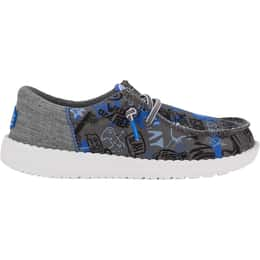 Hey Dude Boys' Wally Funk Y Graffiti Casual Shoes