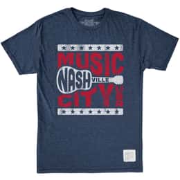 Original Retro Brand Men's Nashville Music City T Shirt