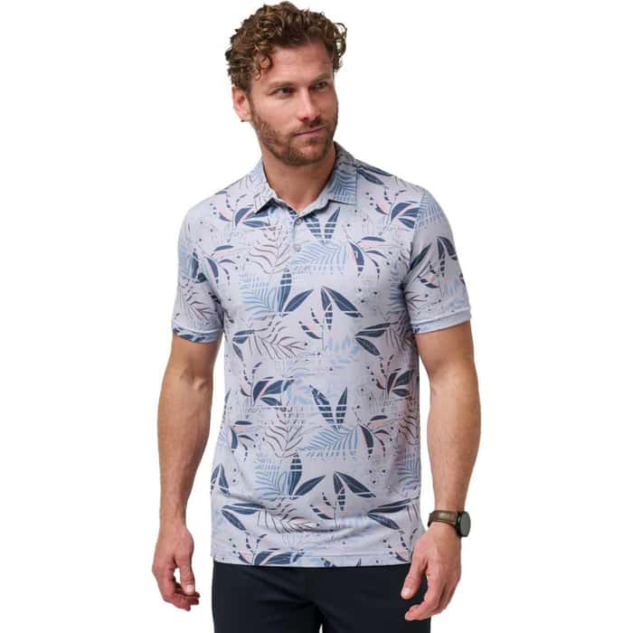 TravisMathew Men's Rip Current Polo