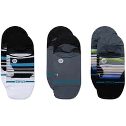 Stance Men's Light No Show Running Socks 3 Pack