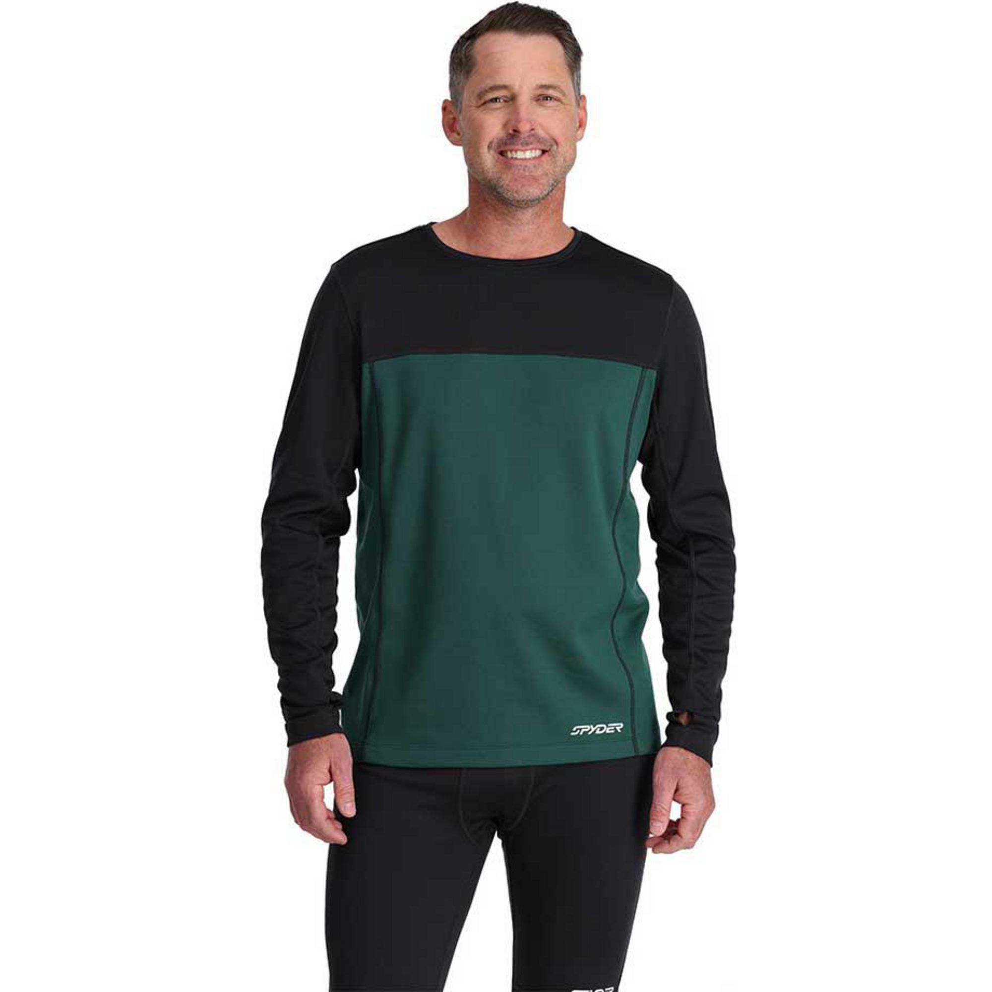 Spyder Men's Charger Crewneck Baselayer Shirt