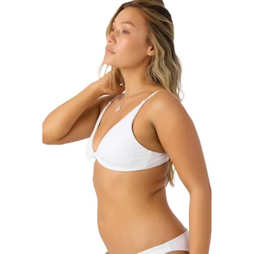 O'Neill Women's Saltwater Solids Rib Pismo Tall Tri Bralette Top alt image view 14