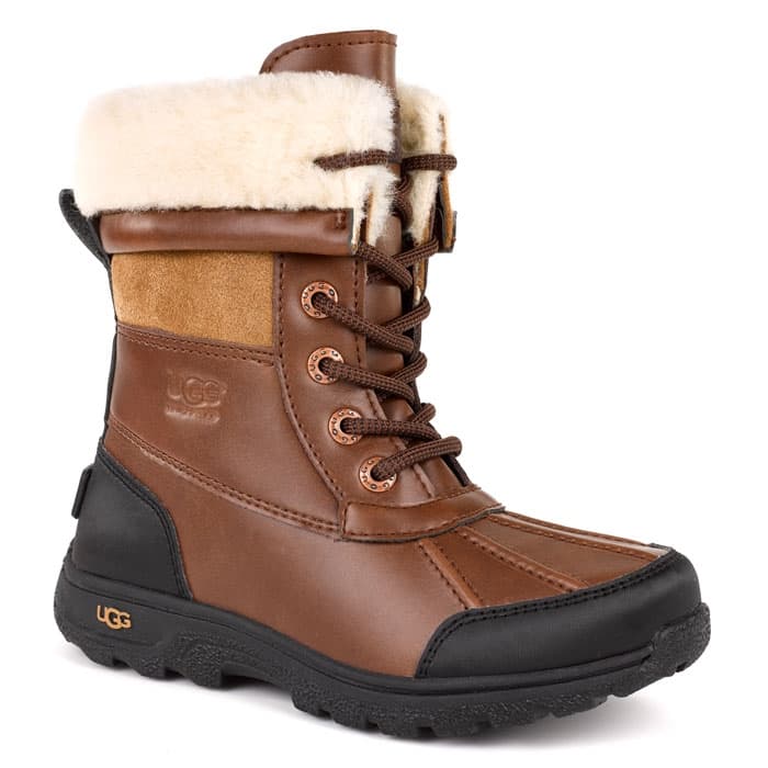 UGG® Children's Butte II Leather Apres Ski Boots - Sun & Ski Sports