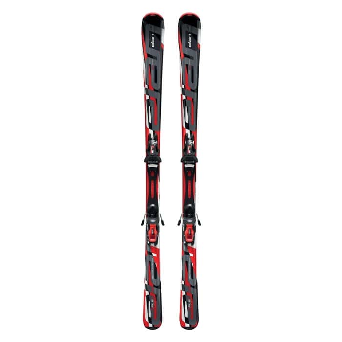 Elan Men's eFlex 4 Red Plate All Mountain Skis with EL 10.0 EP9