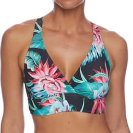 Next By Athena Womens Fiji Rock 25 Minute Sport Bra Bikini Top - Sun & Ski  Sports