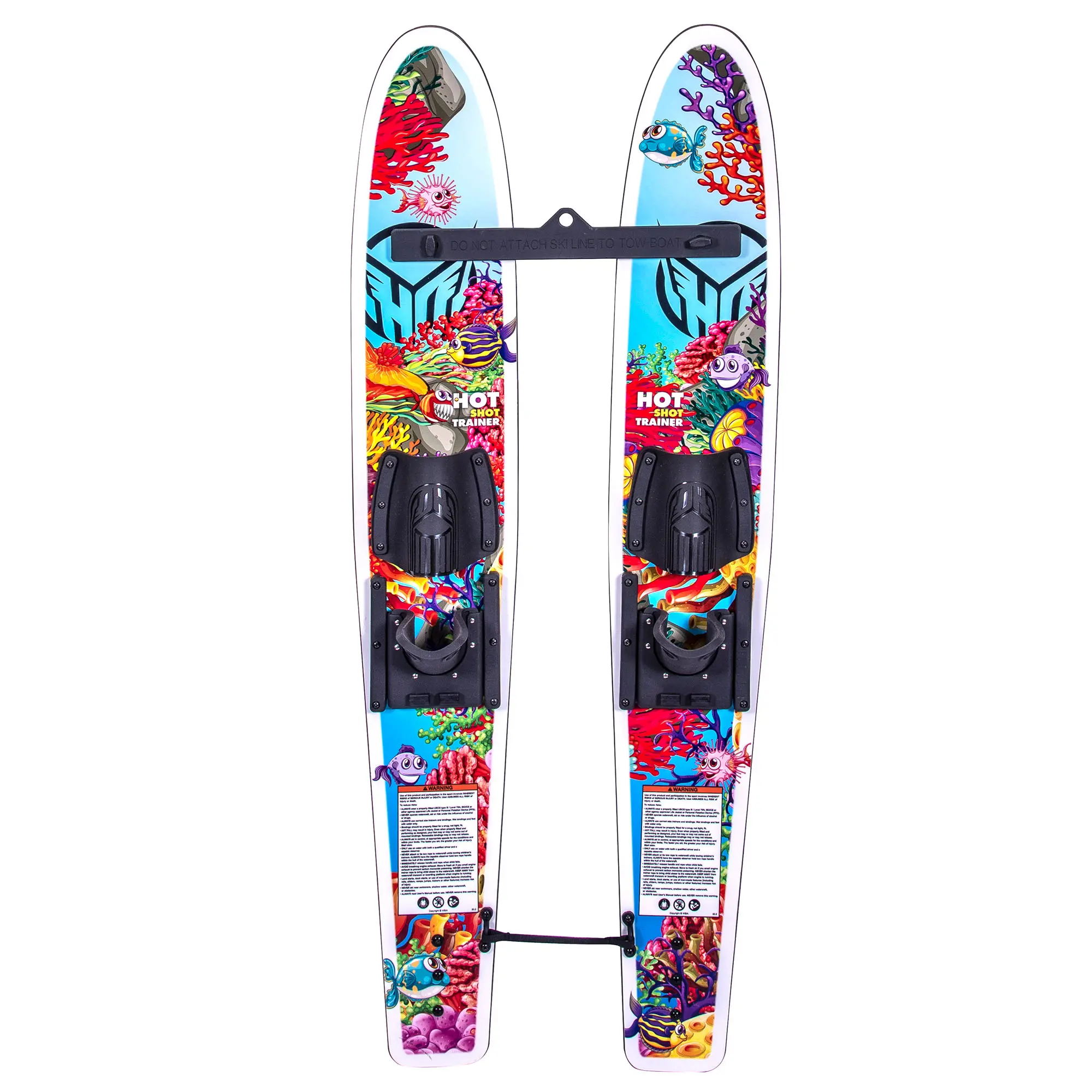 "Hyperlite Kids' Hot Shot Trainers Combo Water Skis"