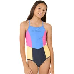 Rip Curl Girls' Block Party One Piece Swimsuit