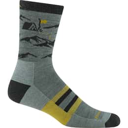 Darn Tough Vermont Men's Hike Hike Hut Micro Crew Midweight Hiking Socks