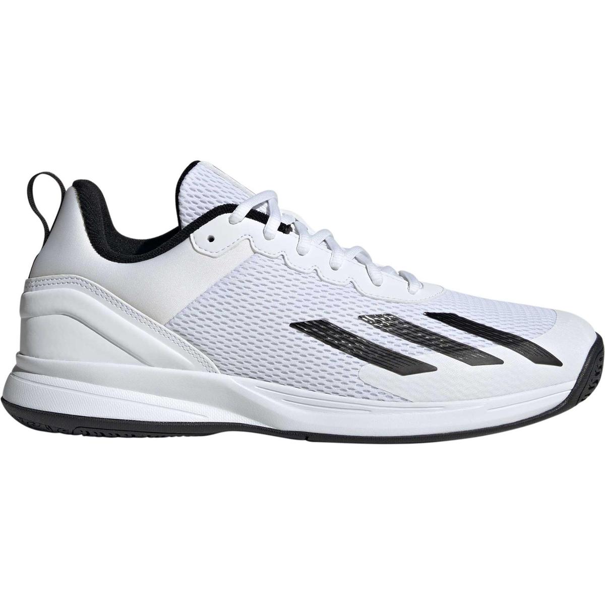 adidas gazelle silver green womens adidas Courtflash Speed Men's Tennis Shoe (Black/White) main image 0