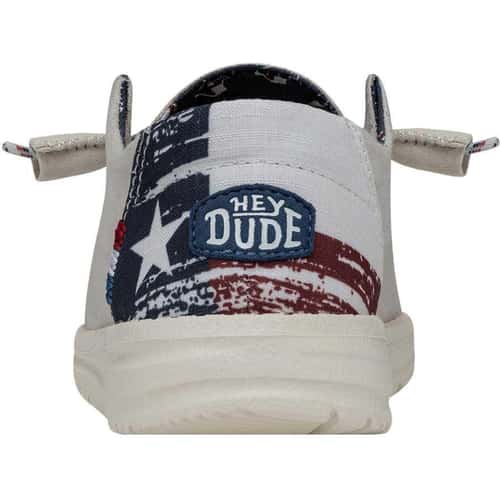Hey Dude Women's Wendy Texas Canvas Slip On Casual Shoes alt image view 4