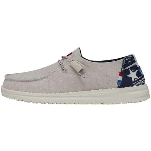 Hey Dude Women's Wendy Texas Canvas Slip On Casual Shoes alt image view 5