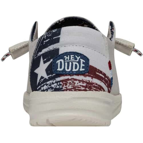 Hey Dude Women's Wendy Texas Canvas Slip On Casual Shoes alt image view 11