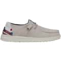 Hey Dude Women's Wendy Texas Canvas Slip On Casual Shoes alt image view 1