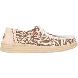 Hey Dude Women's Wendy Espadrille Retro Palm Casual Shoe