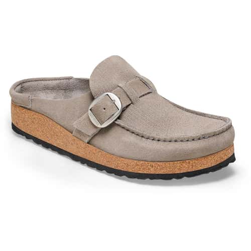 Birkenstock Women's Buckley Suede Leather Slippers - Narrow alt image view 1