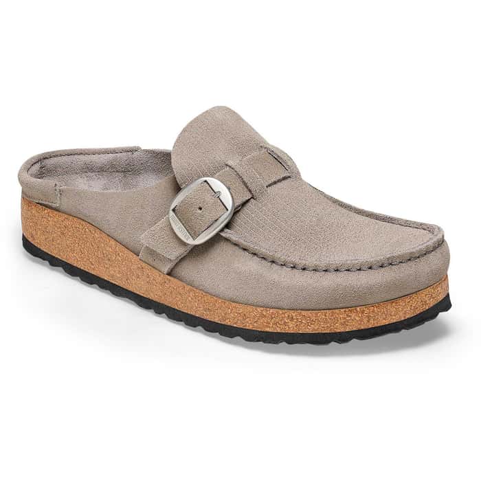 Birkenstock Women's Buckley Suede Leather Slippers - Narrow