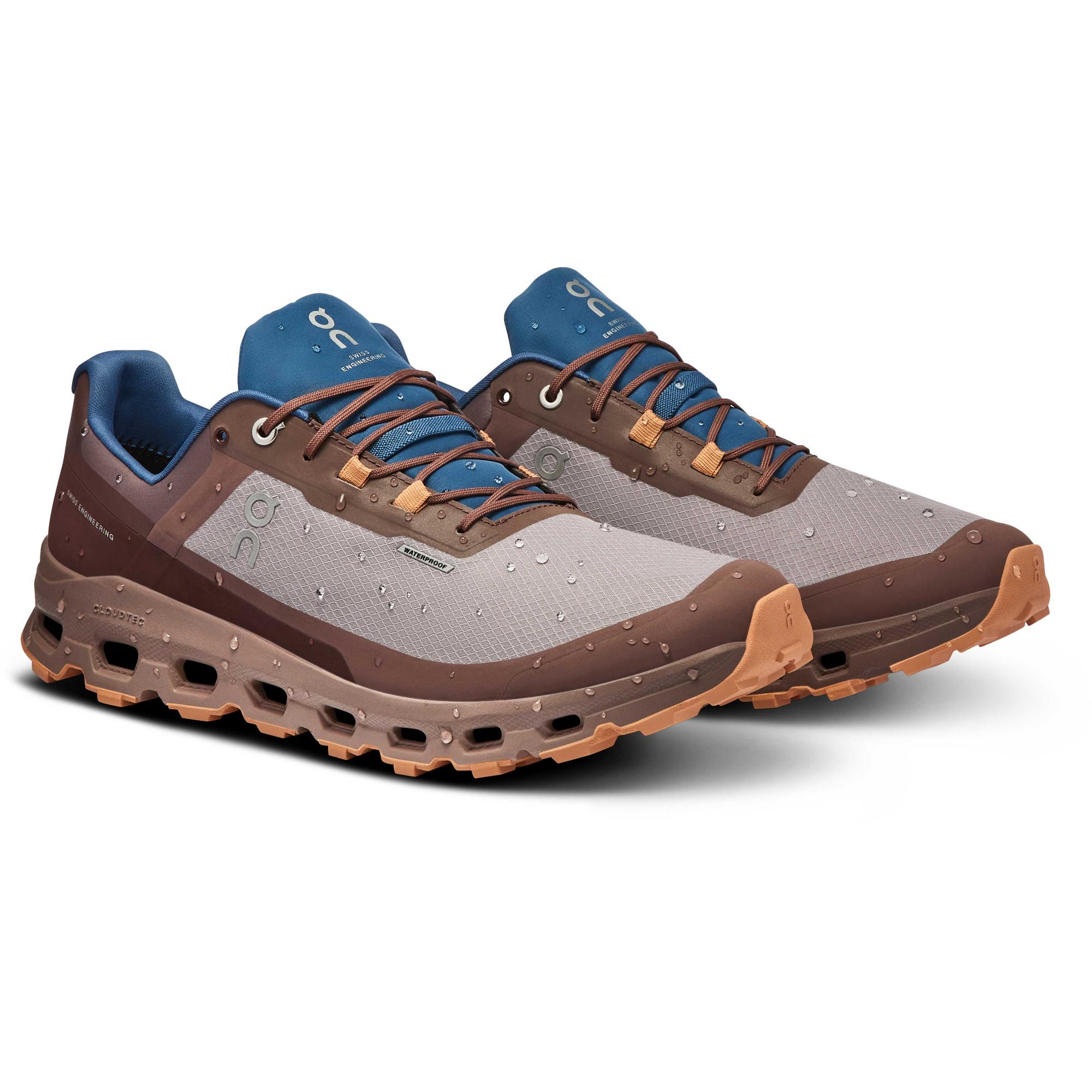 On Women's Cloudvista Waterproof Trail Running Shoes - Sun