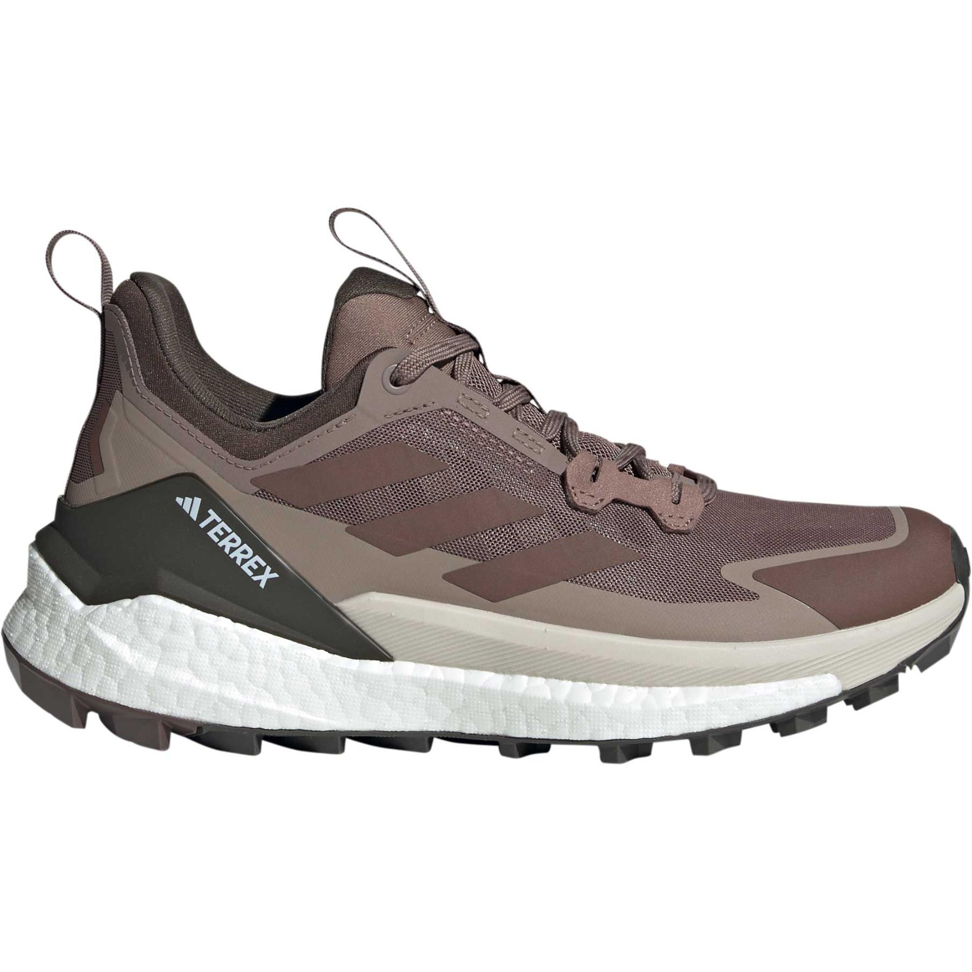 adidas Women's Terrex Free Hiker 2.0 Low Hiking Shoes Brown 8