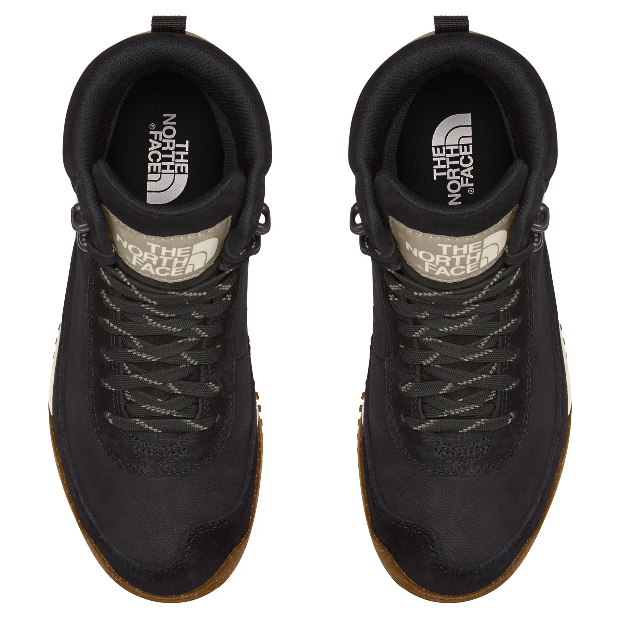 The North Face Women s Back To Berkeley III Leather WP TNF Black Flax 6.5