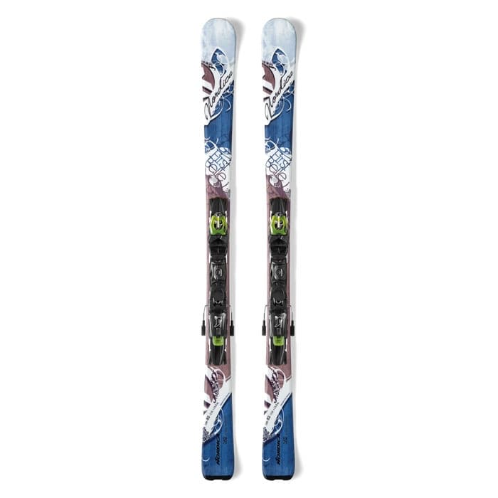 Nordica Women's First Belle All Mountain Skis with P.R. EVO Bindings