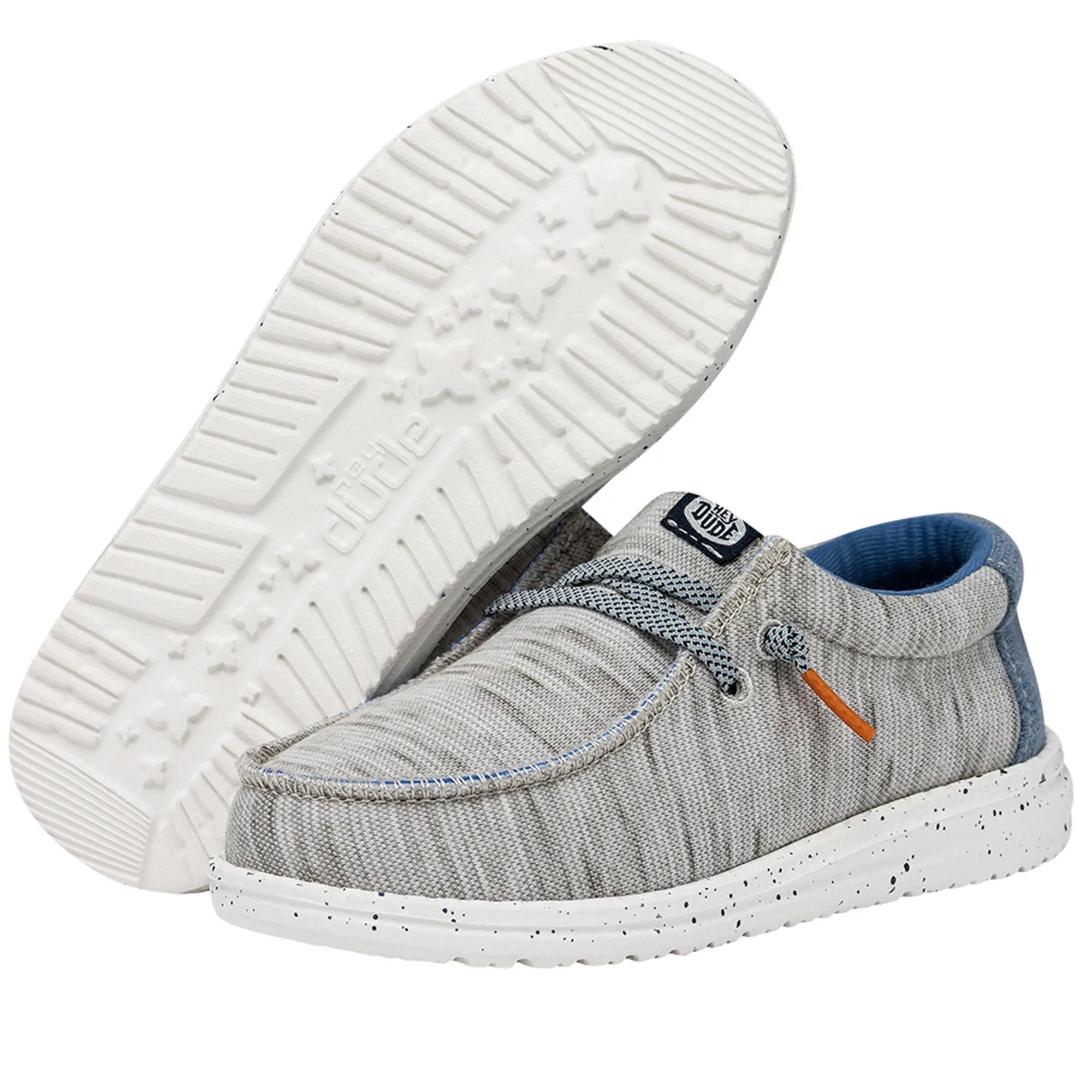 ゆっきー HEYDUDE Wally Funk Casual Shoe - Toddler - Black Monochrome