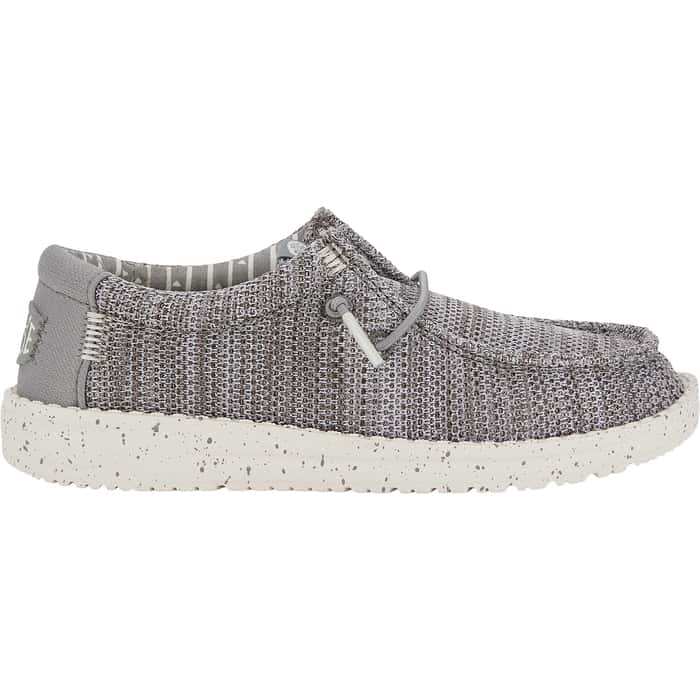 Hey Dude Boys' Wally Y Stretch Mesh Walnut Casual Shoes