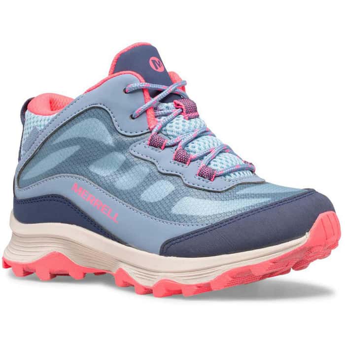 Merrell Kids' Moab Speed Mid Waterproof Hiking Boots