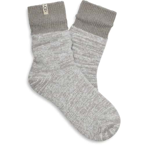 UGG Women's Rib Knit Slouchy Quarter Socks alt image view 1