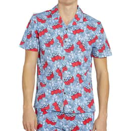 Party Pants Men's Wilmington Cabana Button Up Shirt