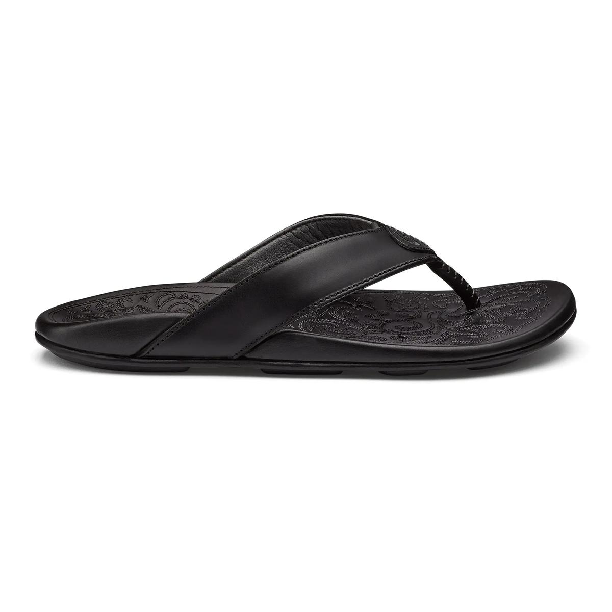 【OLUKAI 高級ライン　Mekila ハワイレザーサンダル】US10 OluKai Men's Mekila Sandals - Sun & Ski Sports