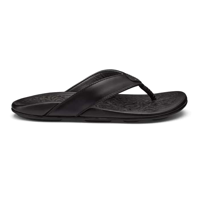 【OLUKAI 高級ライン　Mekila ハワイレザーサンダル】US10 OluKai Men's Mekila Sandals - Sun & Ski Sports