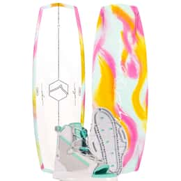 Liquid Force Women's Angel Wakeboard Package w/ Plush Bindings