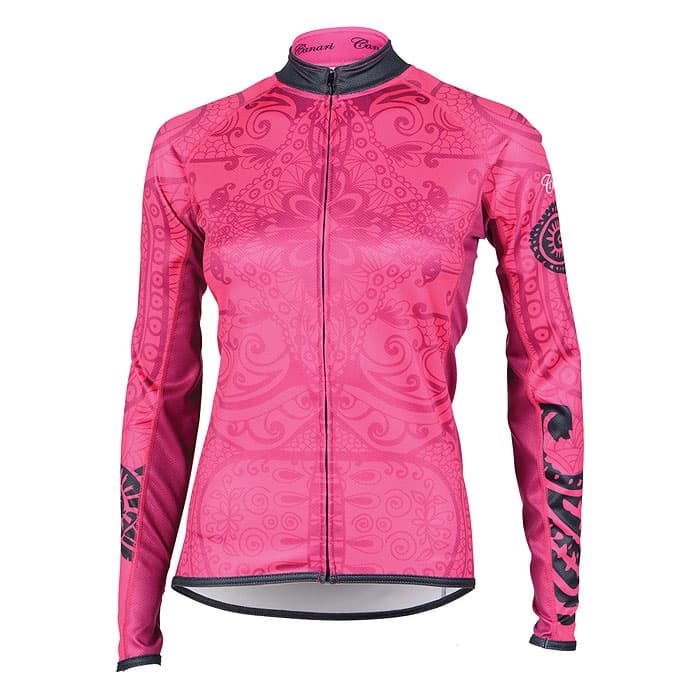 canari long sleeve cycling jersey