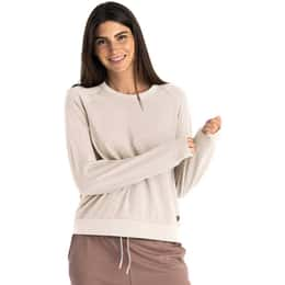 Free Fly Women's Bamboo Lightweight Fleece Crew Sweatshirt