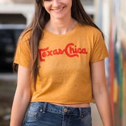 Tumbleweed TexStyles Women's Texas Chica Cropped T Shirt