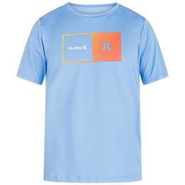 Hurley Men's Halfer Gradient Hybrid UPF+ Short Sleeve T Shirt