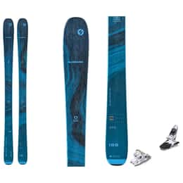 Blizzard Women's Black Pearl 88 Snow Skis + Marker Squire 11 Ski Bindings Package '24