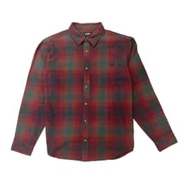 Billabong Men's Coastline Flannel Long Sleeve Shirt